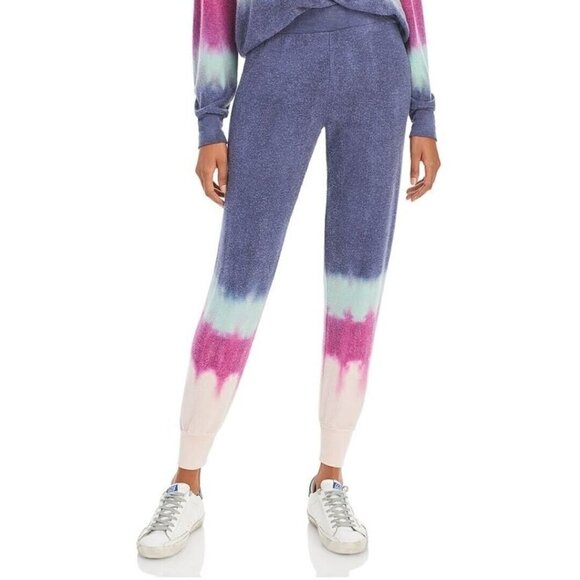 Wildfox Jack Tie Dye Jogger Pants Multicolor Women’s Size XS NEW Athleisure Boho - Picture 2 of 13